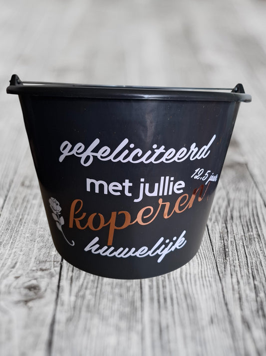 Koperen huwelijk 12,5 jaar